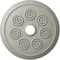 Ekena Millwork Spiral Ceiling Medallion (Fits Canopies up to 4"), Hand-Painted Pot of Cream, 25 1/4"OD x 4"ID x 2"P CM25SPPCF - alternate 1